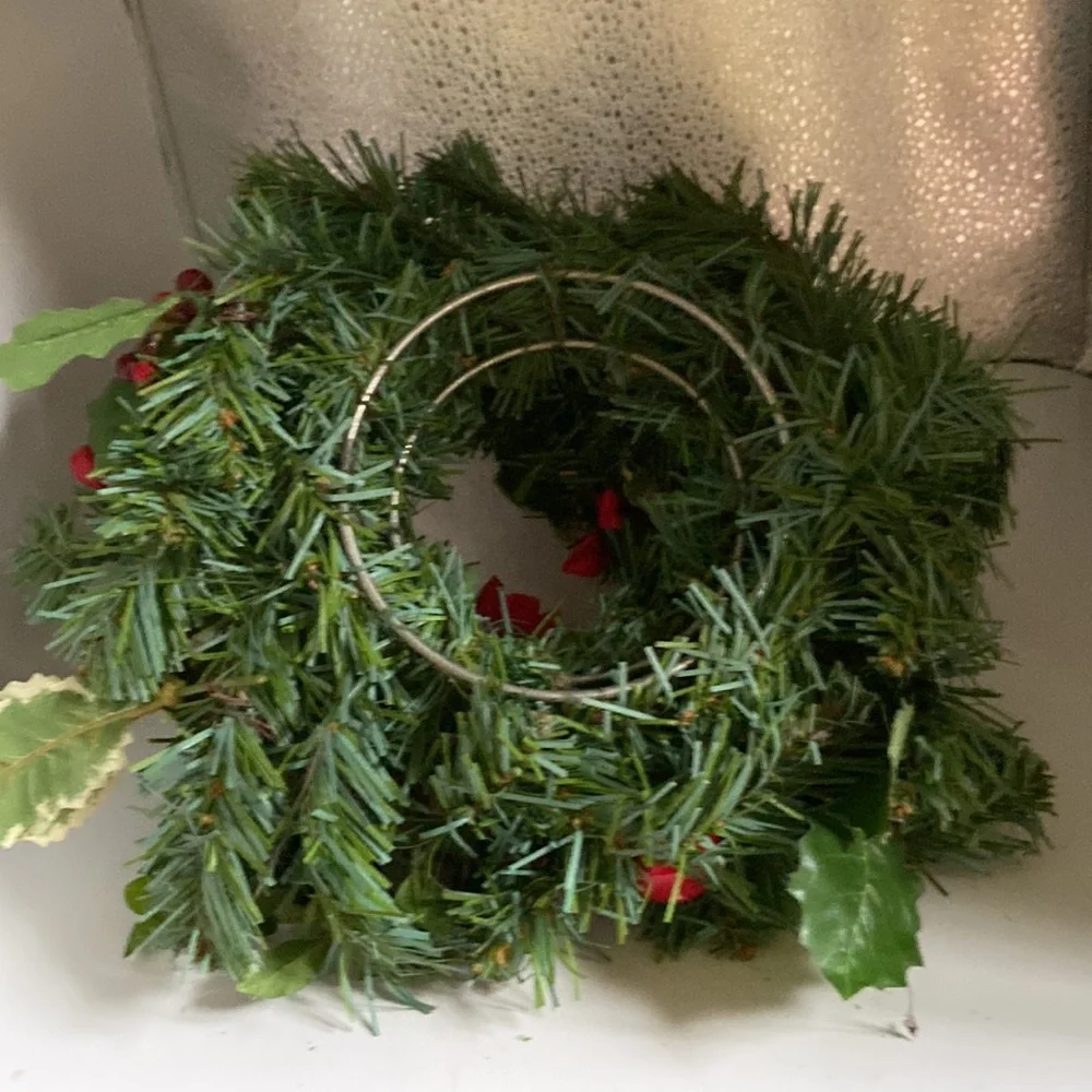 Wreath for Christmas in July!